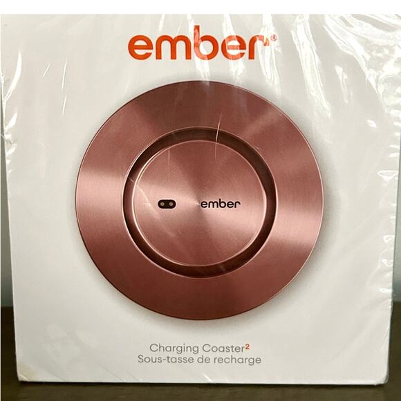 NEW Sealed Ember Charging Coaster – Rose Gold | Works with All Ember Mugs - Picture 1 of 6